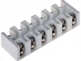 Listwa zaciskowa 6-torowa 16mm2/500V, bakelitowa