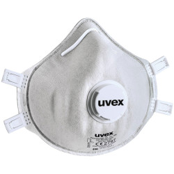 uvex 8762322 silv-Air FFP3 valved dust mask 15 pcs EN 149:2001&#x2B;A1:2009
