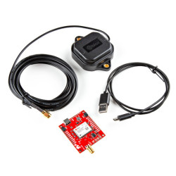 SparkFun GPS-RTK Dead Reckoning Kit - moduł GPS z układem ZED-F9R i anteną SMA - SparkFun KIT-23452