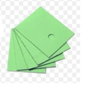 AG242 Podkładka termoprzewodząca TO247 AG Thermopad 1.5W/mK wymiar: 23x18mm grubość 0.3mm - komplet 5 sztuk