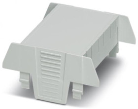 Upper part of housing, ABS/PC, (W x H x D) 67.6 x 75.26 x 36.95 mm, light gray, for enclosure, 1069888