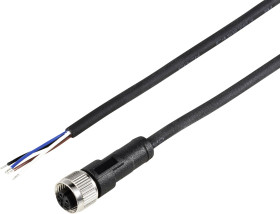 TRU COMPONENTS TC-12833120 Kabel połączeniowy czujnika/aktuatora, piny: 4, 5 m, 1 szt.