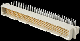 103-40064 Multipoint plug 96-pin, angled, A ­ B ­ C