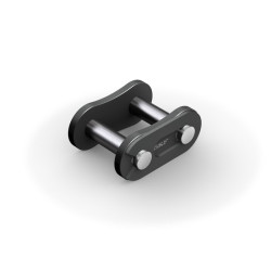 Ogniwo łańcucha rolkowego, typ: 40B-1, połączenie: ‎Łącze łączące, Stal węglowa