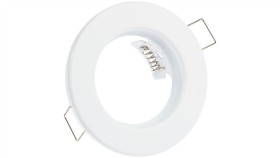 Oprawa Podtynkowa Stała Okrągła Ardali Biała Blacha Mr16 Gu10