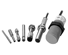 Czujnik zbliżeniowy M4 Indukcyjny 0,6 mm Allen Bradley Wpuszczany 10 → 30 V DC długość 22mm Gwintowany