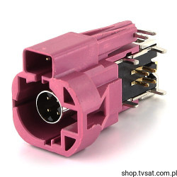 99S2UI-40MA5-HX RF CONNECT RIGHT ANGLE PLUG VIOLE THT ROSENBERGE