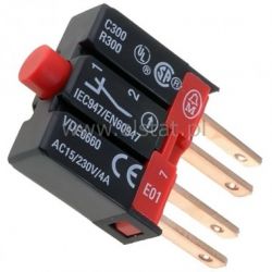 E01 Styk rozwierny ( NC ) Moeller