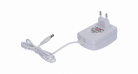 Zasilacz led gniazdkowy 24V 36W 5.5/2.1 biały