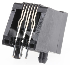 Złącze RJ12 Żeński Złącze RJ12 Przewlekany MH Connectors, 90° 6P6C-żyłowe