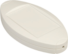 ABS enclosure, (L x W x H) 95.5 x 51 x 17.3 mm, white, OVO-2/IR.7