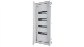 Rozdzielnica Podtynkowa Modułowa Drzwi Metalowe 48Mod. 4X12 Ip40
