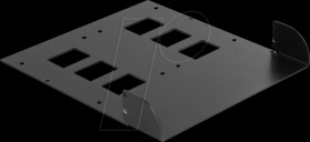 18003 5.25" mounting frame for 2x removable frames Delock 47011 / 4700