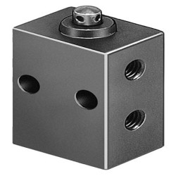 Zawór mechaniczny 3/2 Way Valve, Monostable Metryczne M5 Festo 5mm 3 portowy
