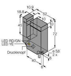 Fotokomórka Turck SL10VB6V W/30 3058327 1 szt.