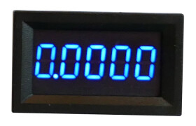 Amperomierz panelowy LED 0-3,0000A DC