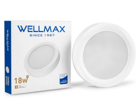 Oprawa downlight natynkowa okrągła 18W 1440 lm Neutralna 4000K / GOL1DLSMRN18