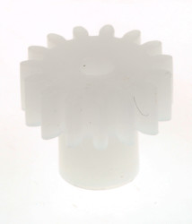 Koło zębate walcowe l.zębów: 15 0.5 POM śr. otworu: 2mm śr. piasty: 4.5mm