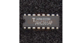 74HC365 (TC74HC365AP) Hex Bus Buffer - Toshiba