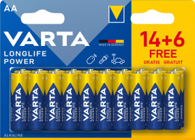 Baterie AA Varta 1.5V Alkaliczne 2.97Ah AA