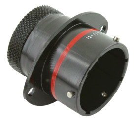 Złącze wielostykowe przemysłowe 32-pinowe, panelowe Gniazdo Souriau Sunbank by Eaton