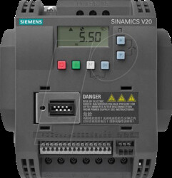 6SL3210-5BE25-5UV1 SINAMICS V20, 3 AC 400 V 5.5 kW UNFILTERED