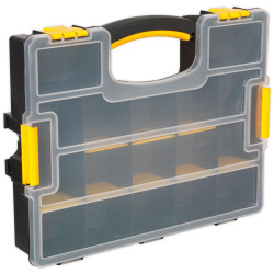 Sealey APAS15A Parts Storage Case with Removable Compartments - Stackable