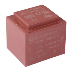 15V 2.3VA Encapsulated PCB Transformer 230V VTX-121-3023-215
