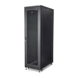 StarTech.com RK4236BKB 4-Post 42U Server Rack Cabinet, 19" Data Rack Cabinet fo