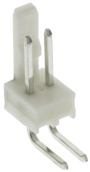 Złącze szpilkowe 2-pinowe KK 254 raster: 2.54 mm Kąt prosty 1-rzędowe Molex Otwór przelotowy 250 V Bez osłony