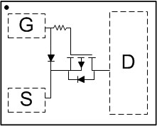 20-V, P channel NexFET™ power MOSFET, single LGA 0.6 mm x 0.7 mm, 159 mOhm, gate ESD protection