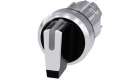 Przełącznik 3 Pozycyjny 22Mm Czarny/Biały Z Samopowrotem Ioii Możl...