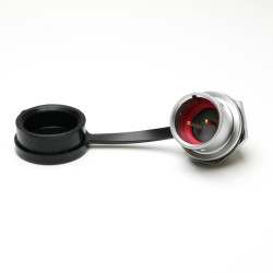 Złącze wielostykowe przemysłowe 2-pinowe M16 Montaż przedni Gniazdo RS PRO