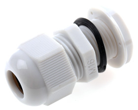 Dławnica kablowa gwint M16 Nylonowy min. średnica kabla 5mm max. średnica kabla 10mm +100°C IP68