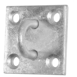 Faithfull 51322GE Staple On Plate - Galvanised