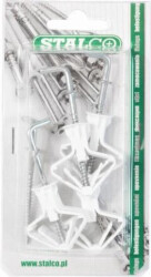 Kołek OLA z hakiem prostym 10/3,5x62 nylon blister (4) 1/12/72 STALCO BOLAHP