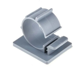 Spinka do kabli Zacisk kablowy, 18mm, materiał: Nylon 66, Samoprzylepny, 30 x 24.5mm, RS PRO