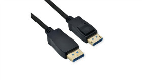 Kabel Roline Displayport, V2.0, Dp M - M, Czarny, 1,5 M