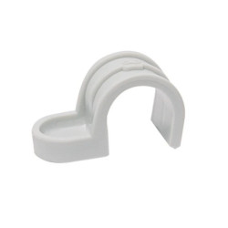 Nylonowy uchwyt pojedynczy FP 32mm do rurek instalacyjnych (932FP) (50szt.)