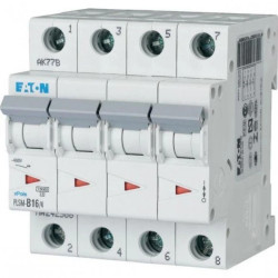 Wyłącznik nadprądowy 4P D 16A 10kA AC PLSM-D16/4-MW 242635