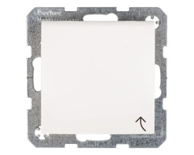 Berker/B.Kwadrat Gniazdo Schuko 16A IP20 z klapką S.1 śnieżnobiałe 47518989
