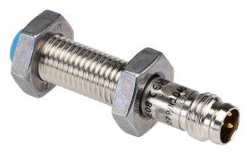 Czujnik zbliżeniowy M8 Indukcyjny 2 mm SICK Wpuszczany 10 → 30 V DC długość 41mm Gwintowany