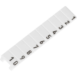 Wieland 04.846.0153.0 Marking Strip 6mm Marked 9705 A/6/10 B 1 - 10