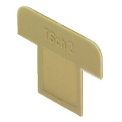 Przekładka Weidmüller TSCH 6 DKI S4 0190260000, 100 szt.