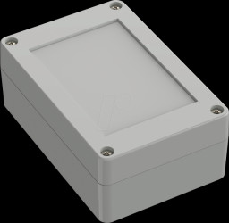 6U07110704119 Industrial housing, 105 x 70 x 40mm, IP66/IP68, light gray