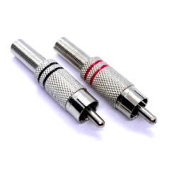 Wtyki RCA - Metal