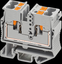 1429436 Mini terminal block, grey