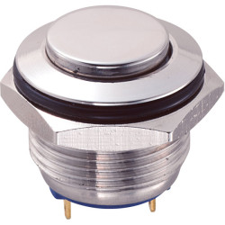 Zip Switch SH1152 16mm IP65 Vandal Resistant Switch SPST Off-(On)