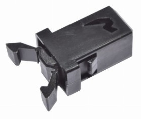 Zatrzask zamek do klapek CD TV DVD czarny