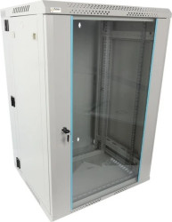 Szafa wisząca RWDA1865-G 18U 19 szara dwusekcyjna 600x901x550mm 60kg